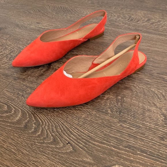 Madewell the ava slingback flat in suede - Picture 3 of 7